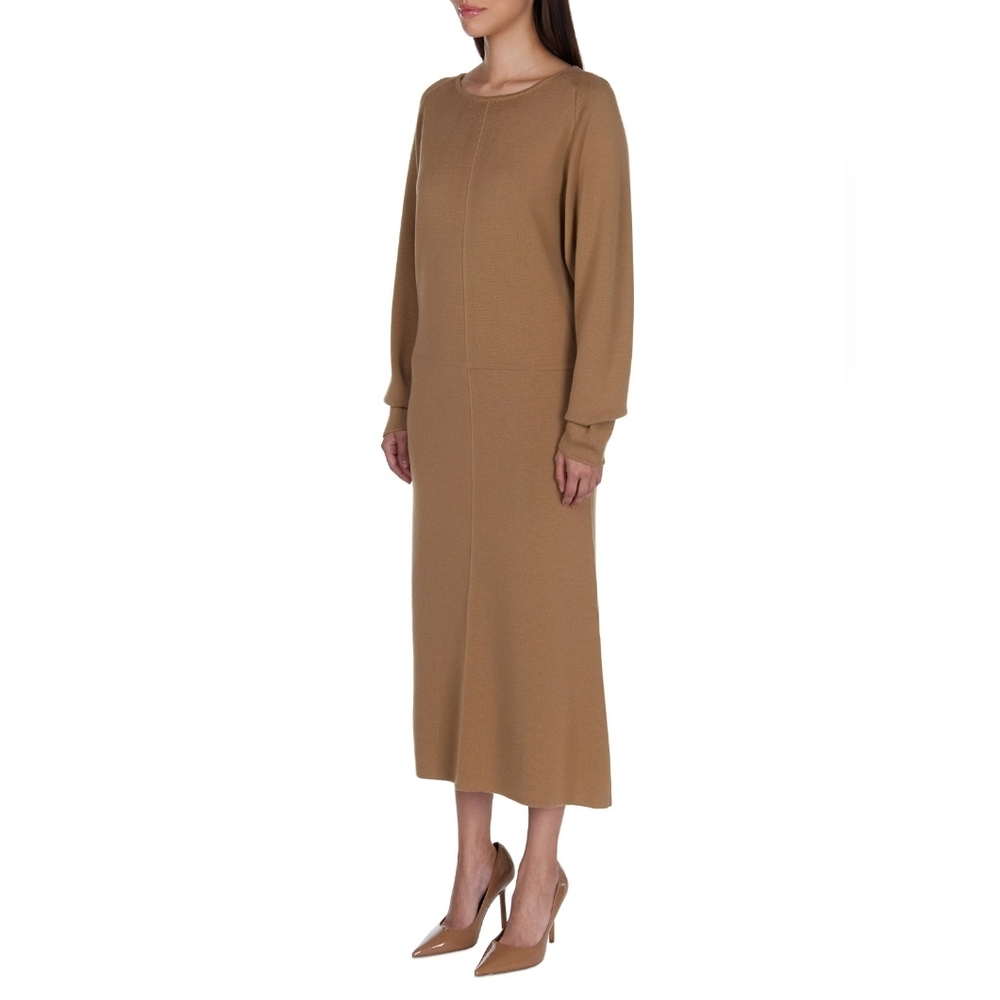NWT Luisa Spagnoli Metadico Virgin Wool Knit Dress Large - Picture 2 of 8